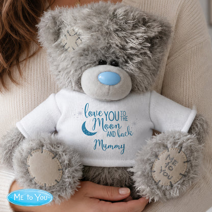 Personalised Me to You Bear 'To the Moon and Back' - Personalise It!