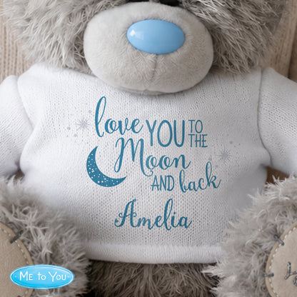 Personalised Me to You Bear 'To the Moon and Back' - Personalise It!