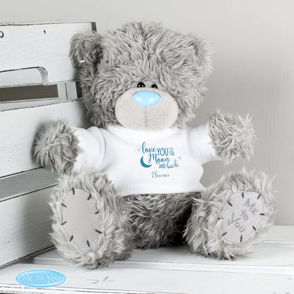 Personalised Me to You Bear 'To the Moon and Back' - Personalise It!