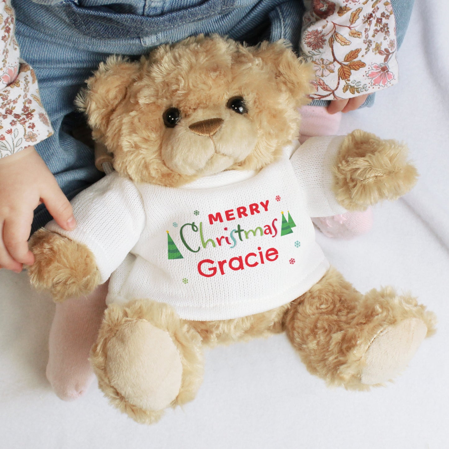 Personalised Merry Christmas Teddy Bear - Personalise It!