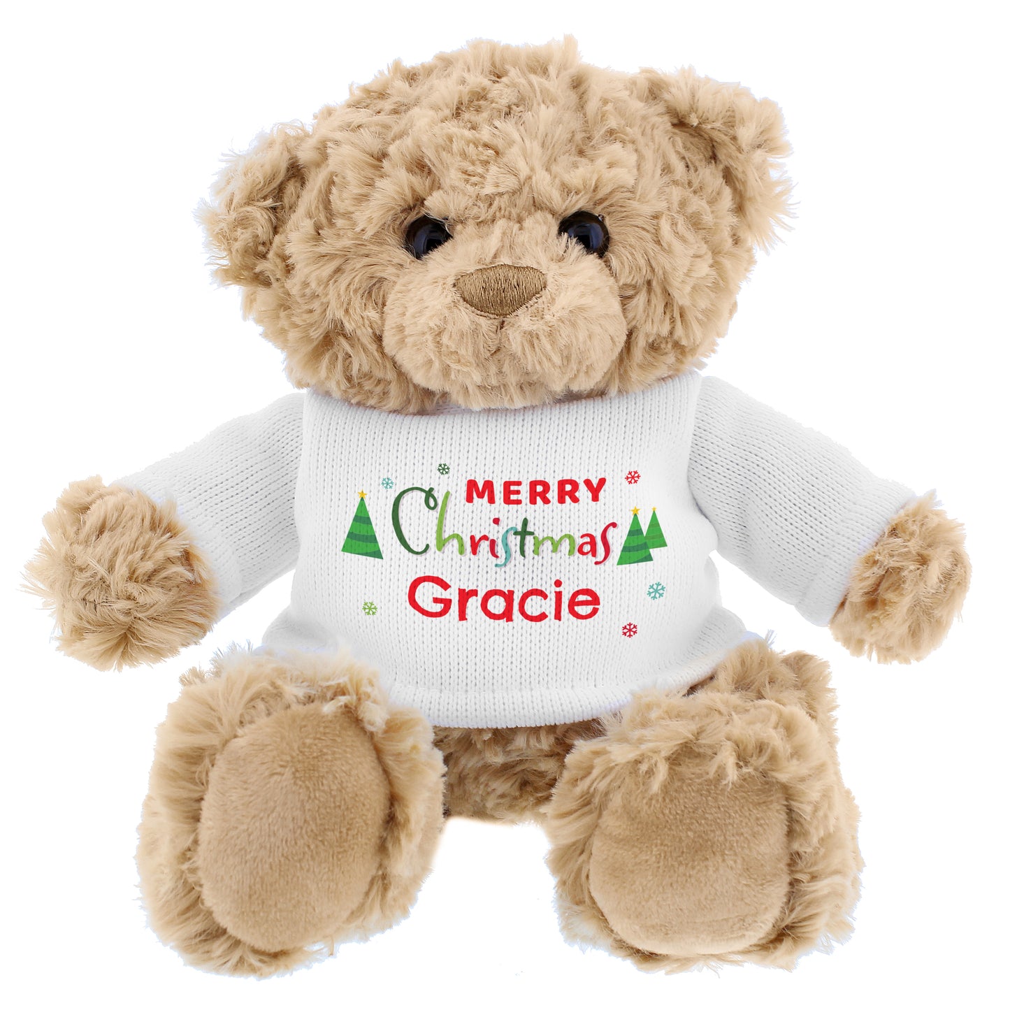 Personalised Merry Christmas Teddy Bear - Personalise It!