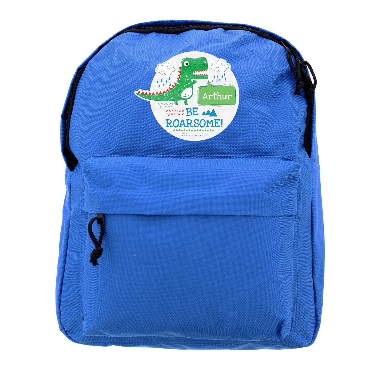 Personalised 'Be Roarsome' Dinosaur Backpack - Personalise It!