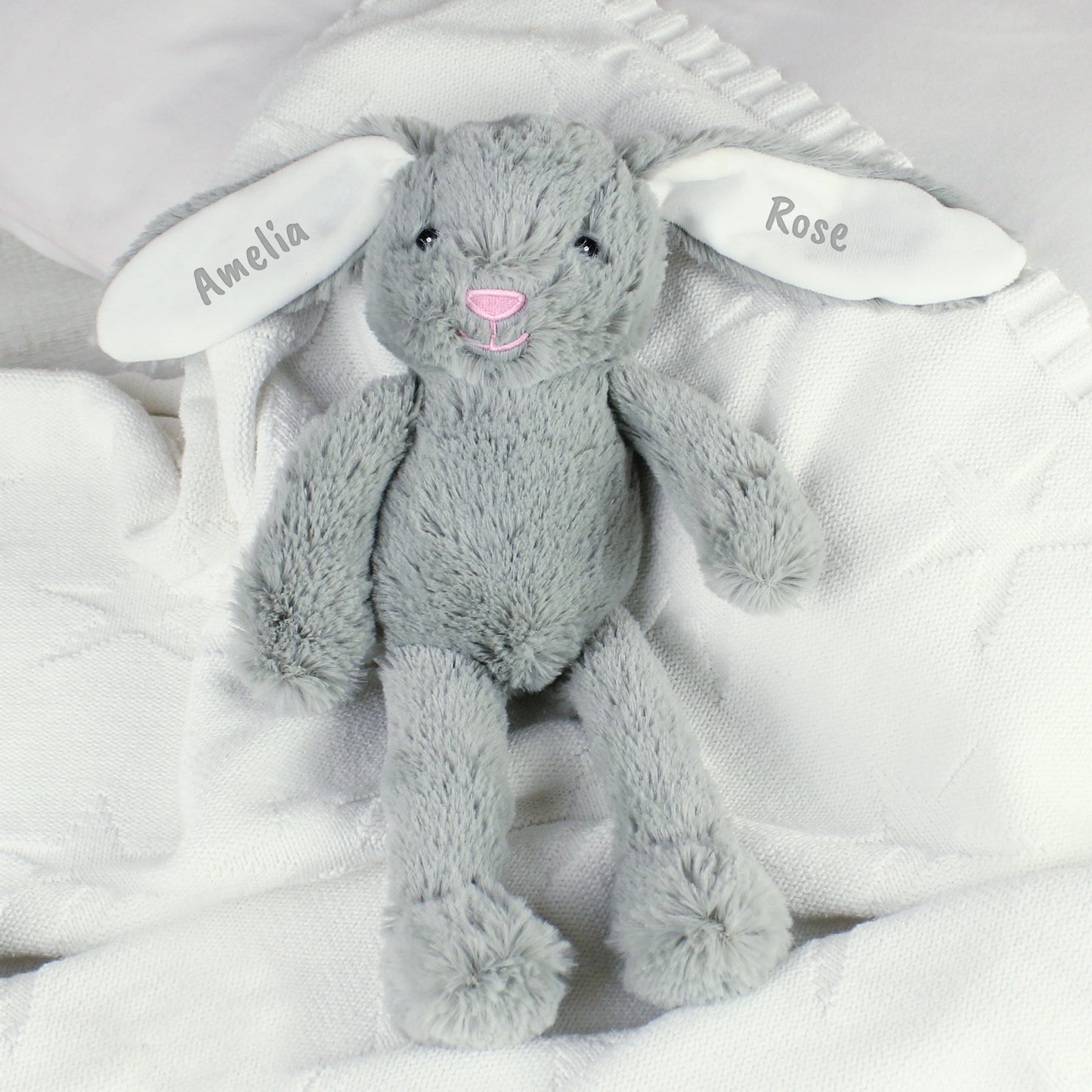 Personalised Bunny Rabbit Soft Toy - Personalise It!