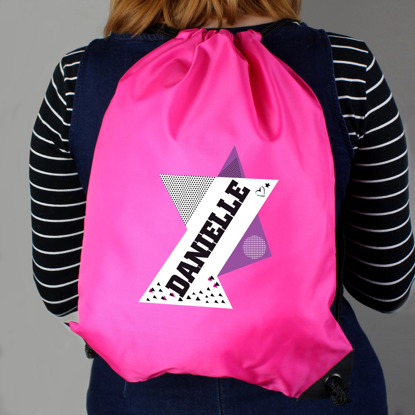 Personalised Dance Pink Kit Bag - Personalise It!