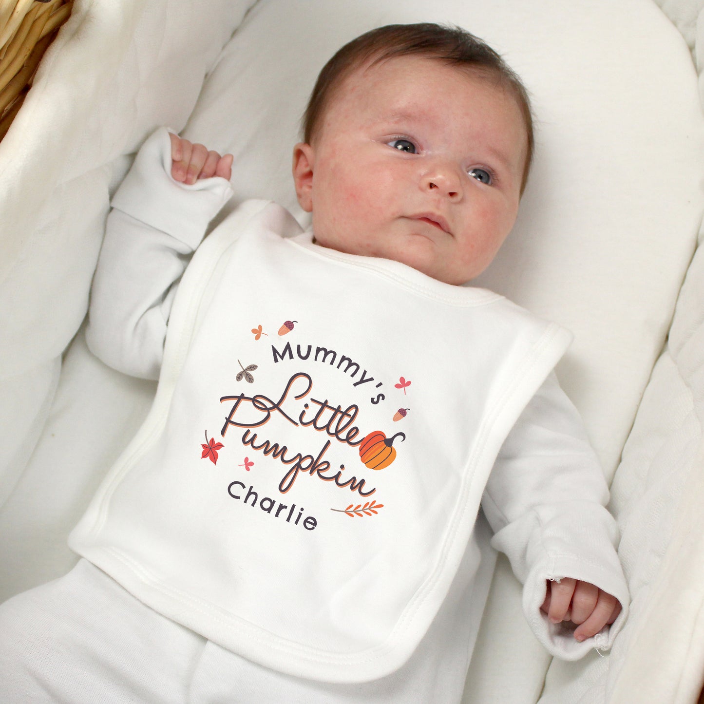 Personalised Little Pumpkin Bib - Personalise It!