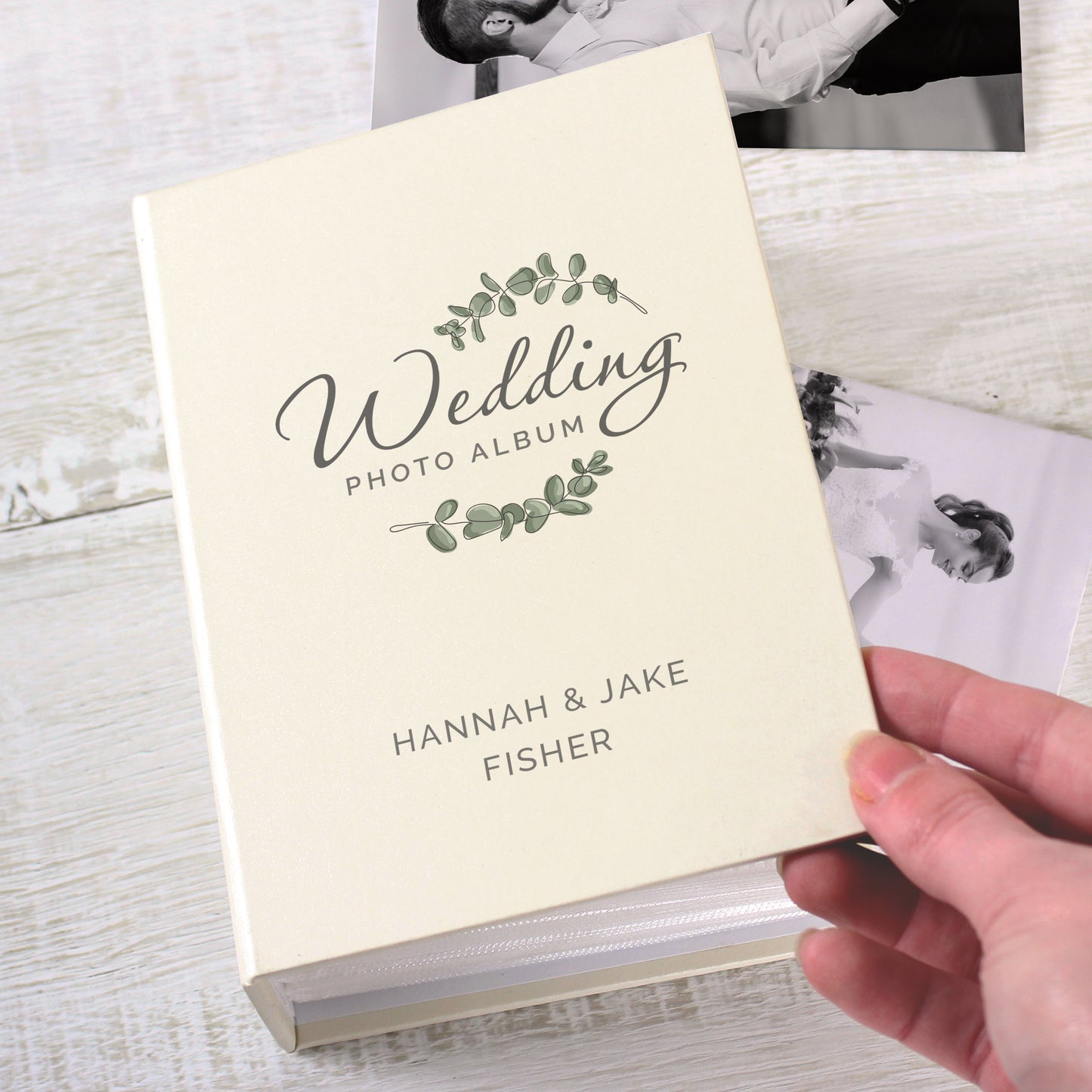 Personalised Botanical 6x4 Photo Album with Sleeves - Personalise It!