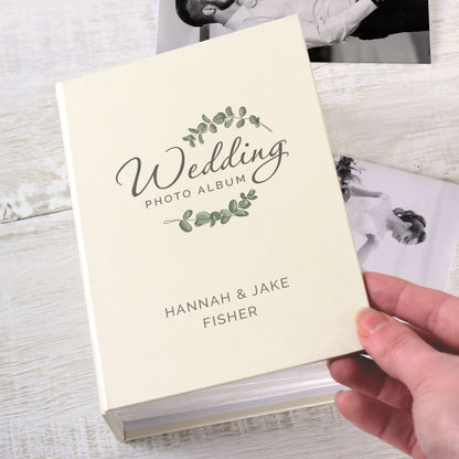 Personalised Botanical 6x4 Photo Album with Sleeves - Personalise It!