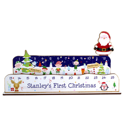 Personalised Make Your Own Santa Christmas Advent Countdown Kit - Personalise It!