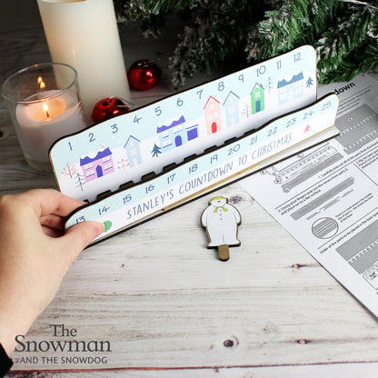 Personalised Make Your Own The Snowman Christmas Advent Countdown Kit - Personalise It!