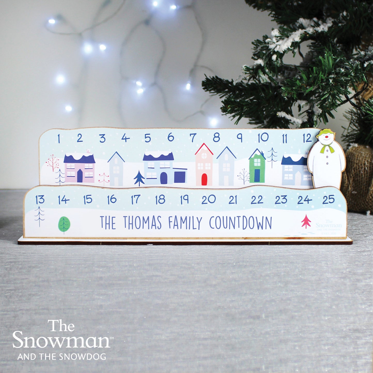 Personalised Make Your Own The Snowman Christmas Advent Countdown Kit - Personalise It!