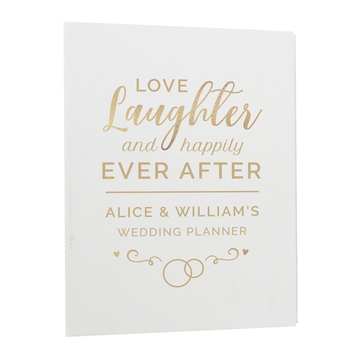 Personalised Happily Ever After Wedding Planner - Personalise It!
