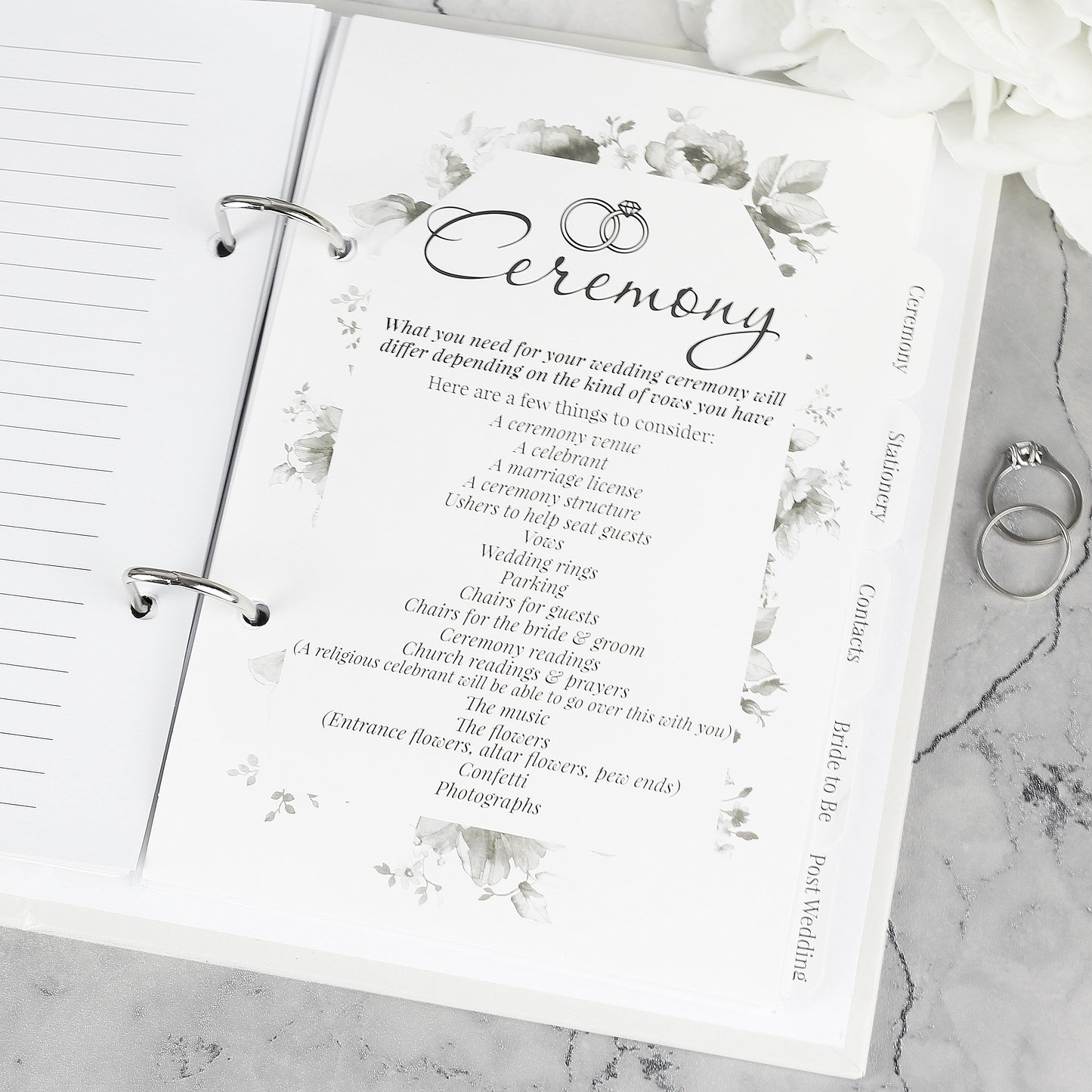 Personalised Happily Ever After Wedding Planner - Personalise It!