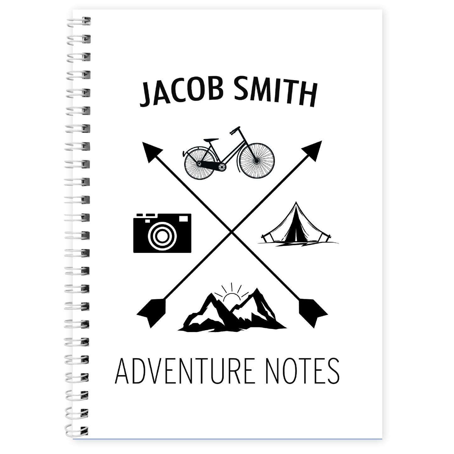 Personalised Adventure A5 Notebook - Personalise It!