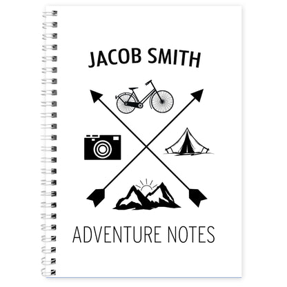 Personalised Adventure A5 Notebook - Personalise It!