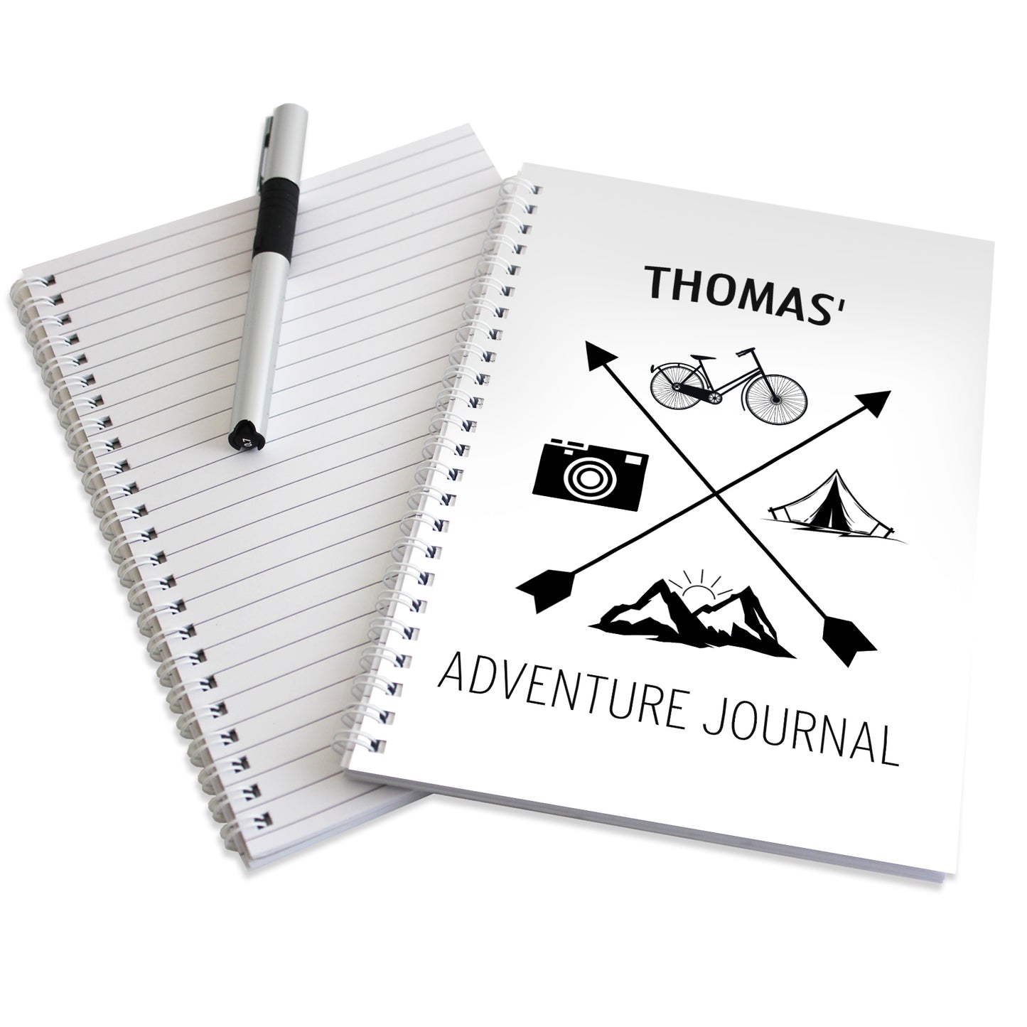 Personalised Adventure A5 Notebook - Personalise It!