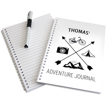 Personalised Adventure A5 Notebook - Personalise It!