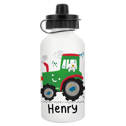 Personalised Tractor Drinks Bottle - Personalise It!