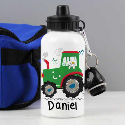 Personalised Tractor Drinks Bottle - Personalise It!