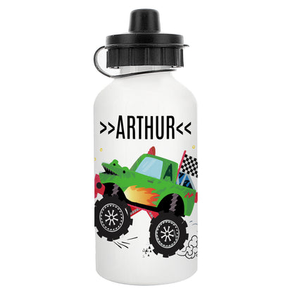 Personalised Monster Truck Drinks Bottle - Personalise It!