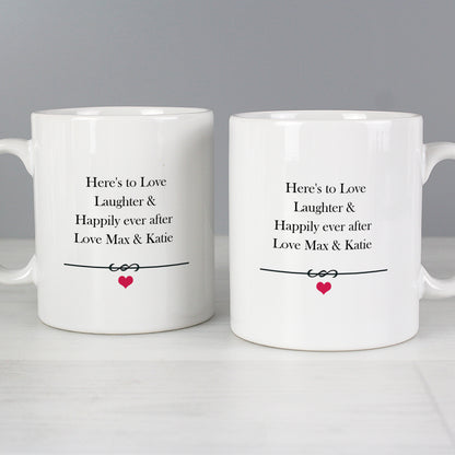 Personalised Mr & Mrs Mug Set - Personalise It!