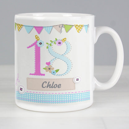 Personalised Birthday Craft Mug - Personalise It!