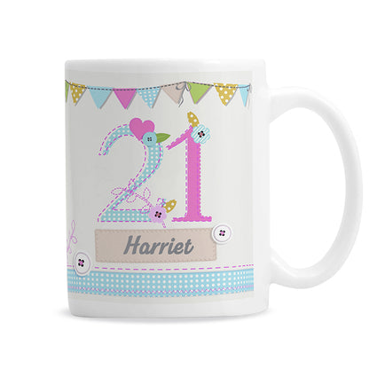 Personalised Birthday Craft Mug - Personalise It!