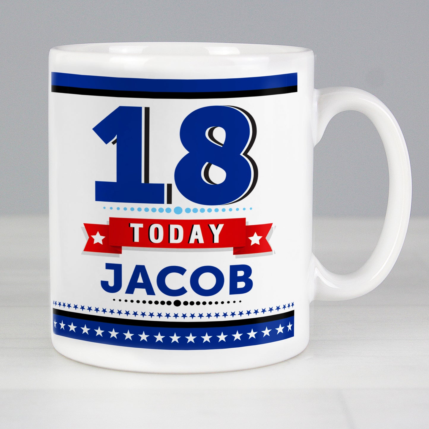 Personalised Birthday Star Mug - Personalise It!