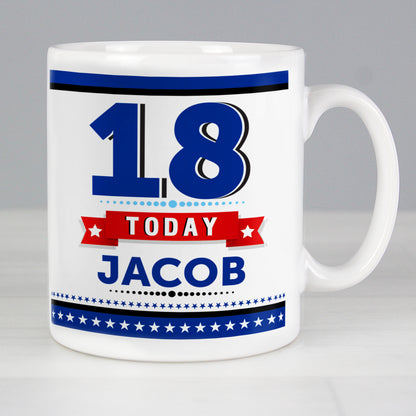 Personalised Birthday Star Mug - Personalise It!