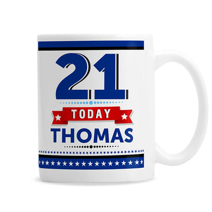 Personalised Birthday Star Mug - Personalise It!