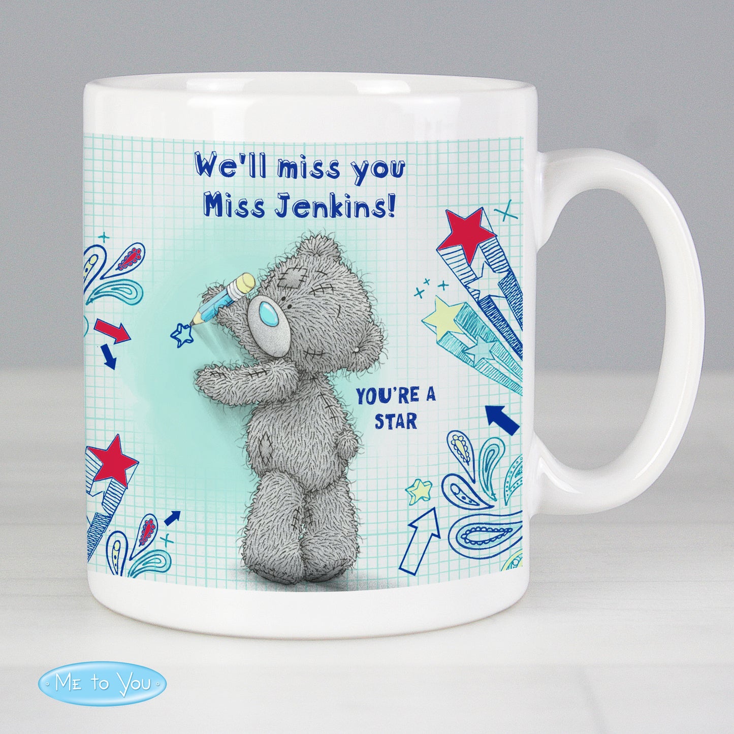 Personalised Me to you Teacher Mug - Personalise It!
