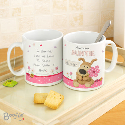 Personalised Boofle Flowers Mug - Personalise It!