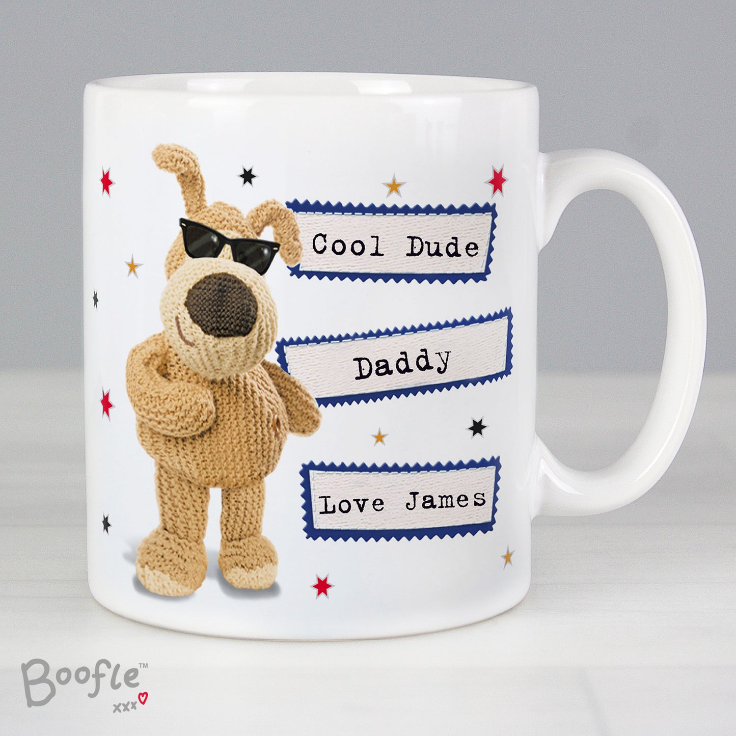 Personalised Boofle Stars Mug - Personalise It!