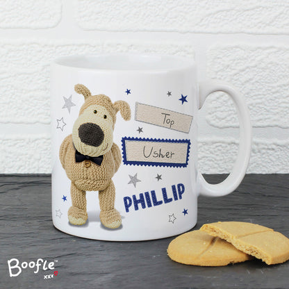 Personalised Boofle Male Wedding Mug - Personalise It!