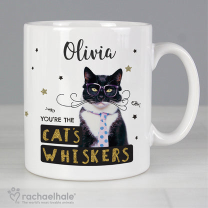 Personalised Rachael Hale 'You're the Cat's Whiskers' Mug - Personalise It!