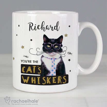 Personalised Rachael Hale 'You're the Cat's Whiskers' Mug - Personalise It!