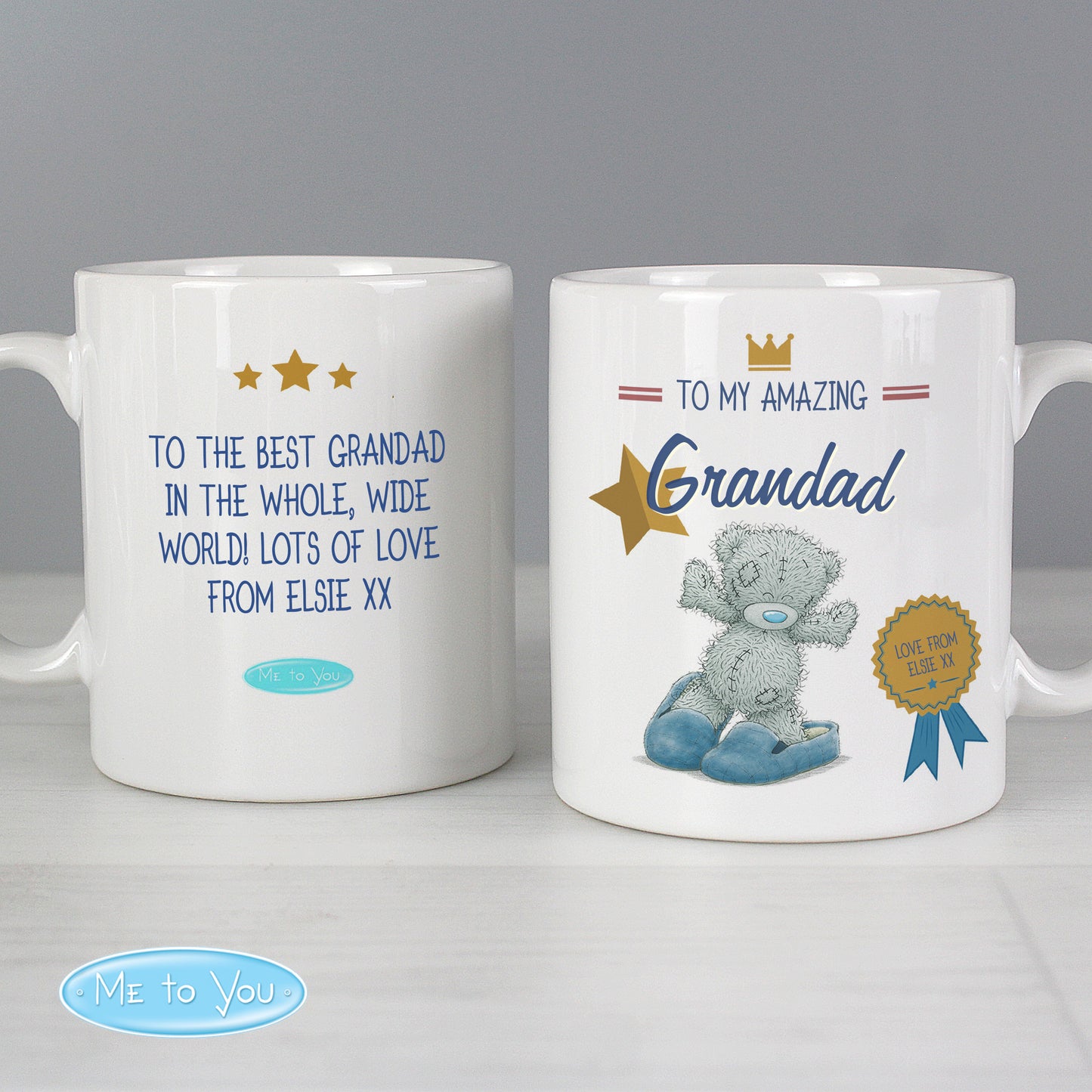 Personalised Me to You Slippers Mug - Personalise It!