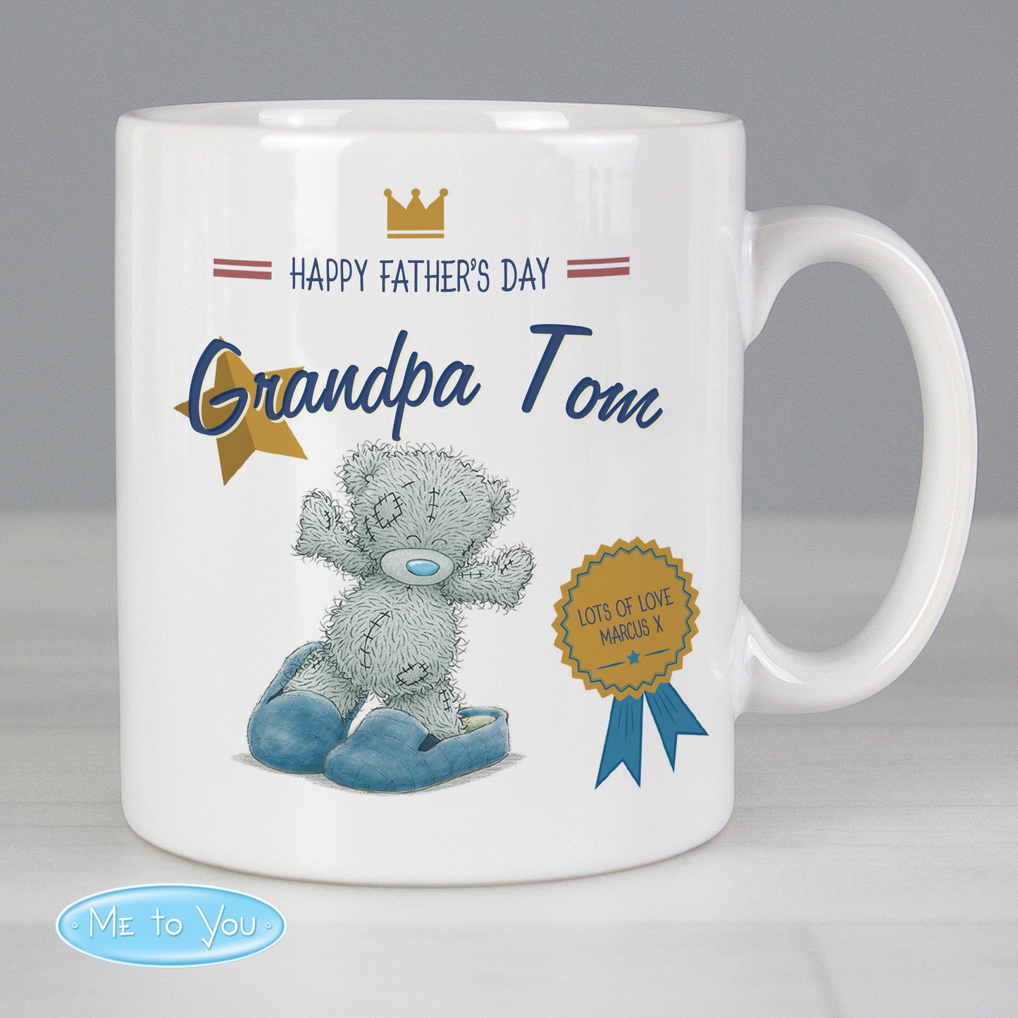Personalised Me to You Slippers Mug - Personalise It!