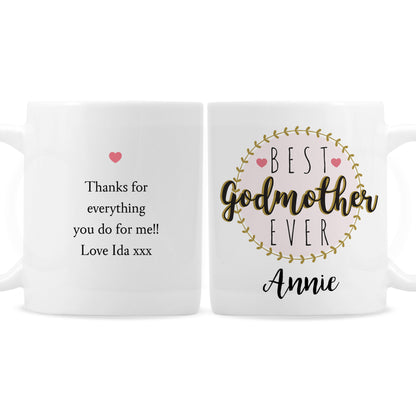 Personalised 'Best Godmother' Mug - Personalise It!