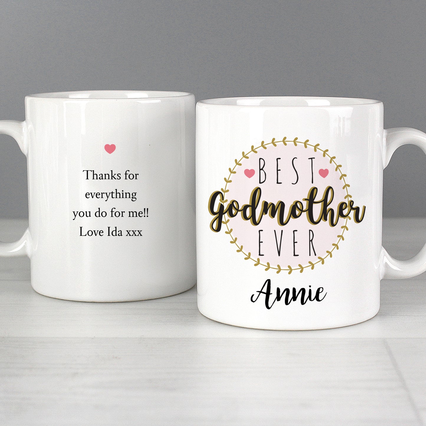 Personalised 'Best Godmother' Mug - Personalise It!