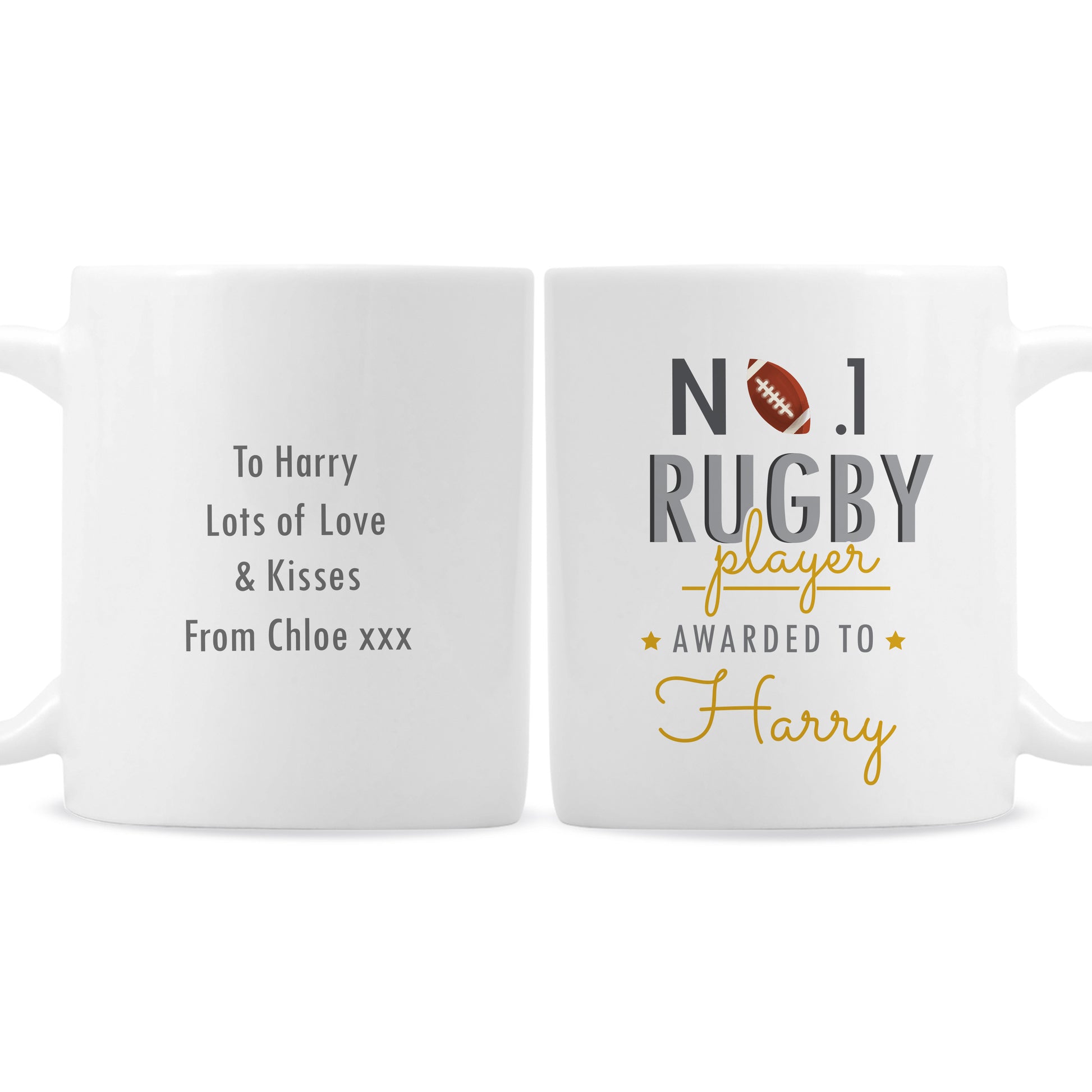 Beware Pazzo Rugby Uomo 284ml Tazza - Divertente Sport Beware Pazzo Rugby Uomo 284ml Tazza - Divertente Sport
