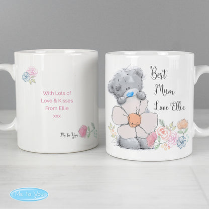Personalised Me to You Floral Mug - Personalise It!