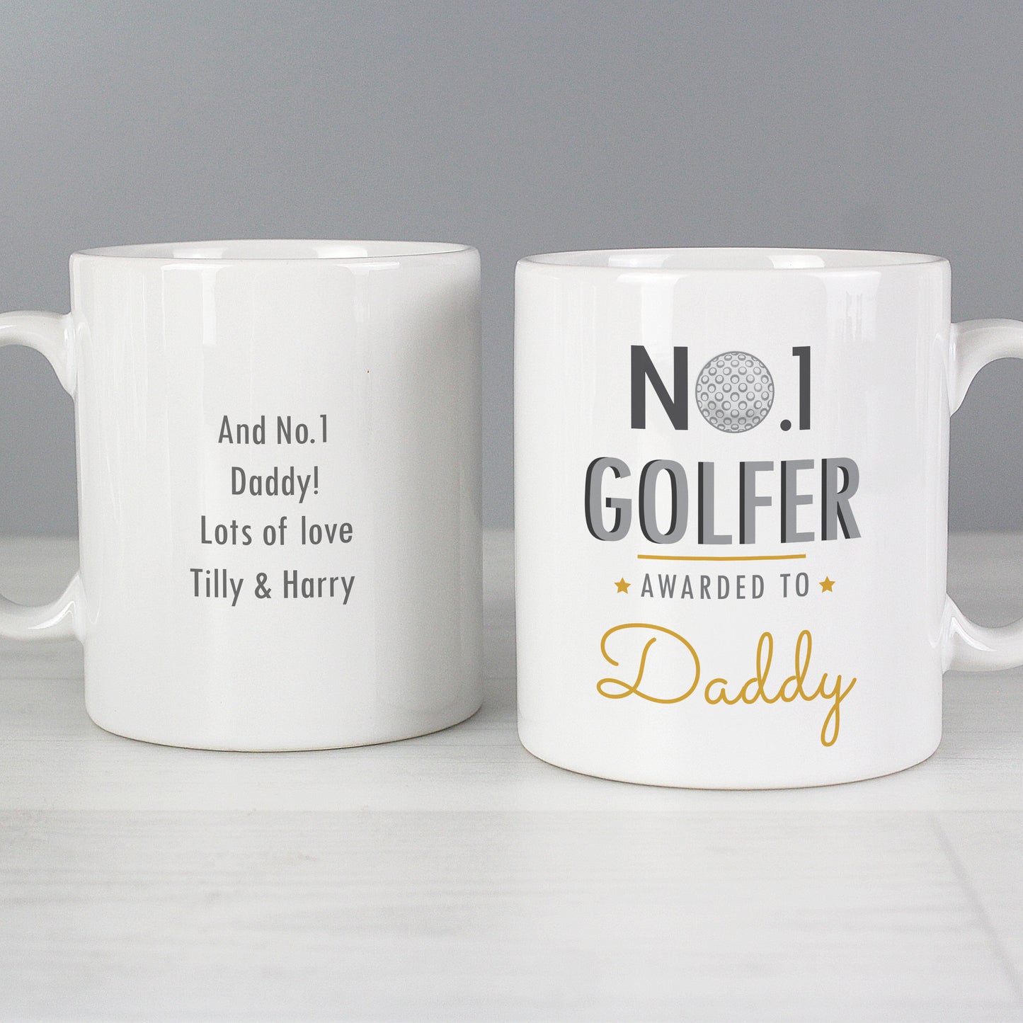 Personalised No.1 Golfer Mug - Personalise It!
