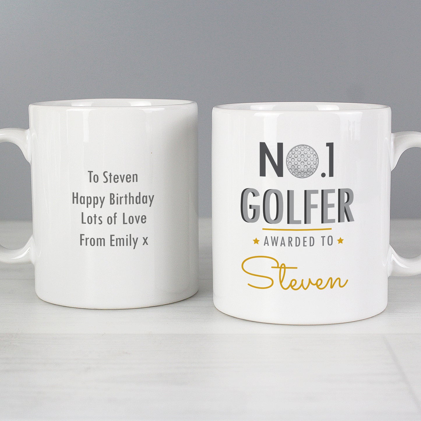 Personalised No.1 Golfer Mug - Personalise It!