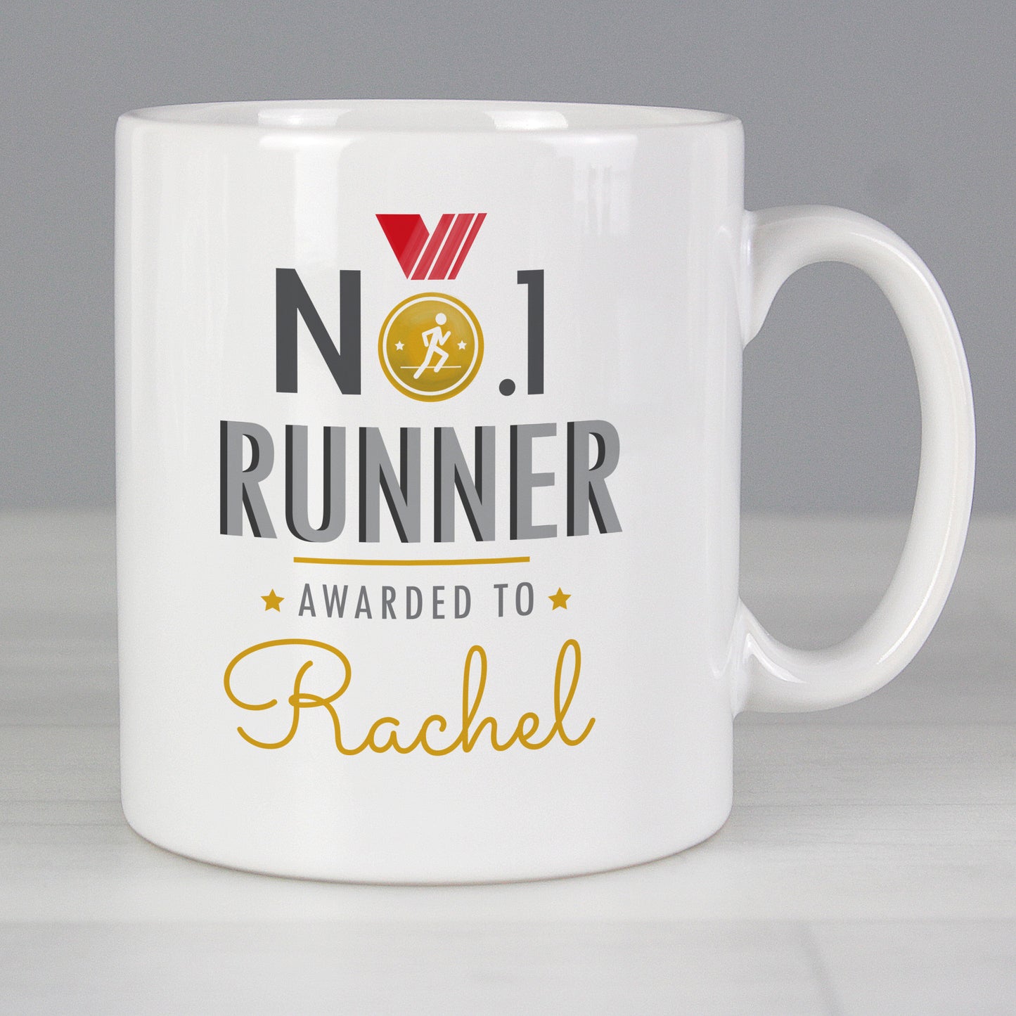 Personalised No.1 Runner Mug - Personalise It!