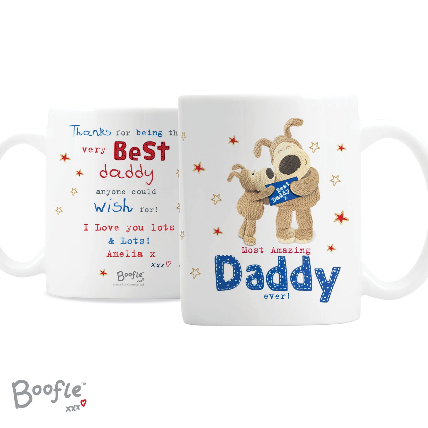 Personalised Boofle Most Amazing Daddy  Mug - Personalise It!
