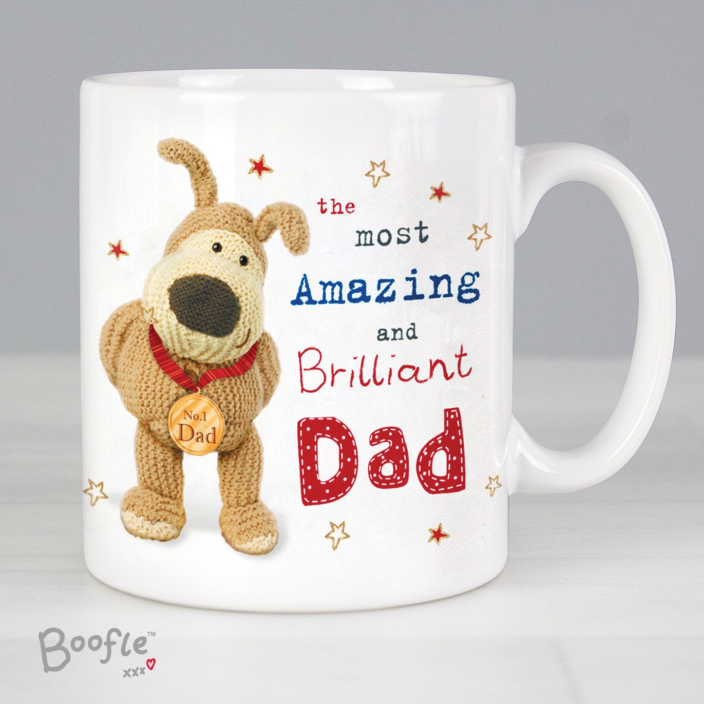 Personalised Boofle Medal Mug - Personalise It!