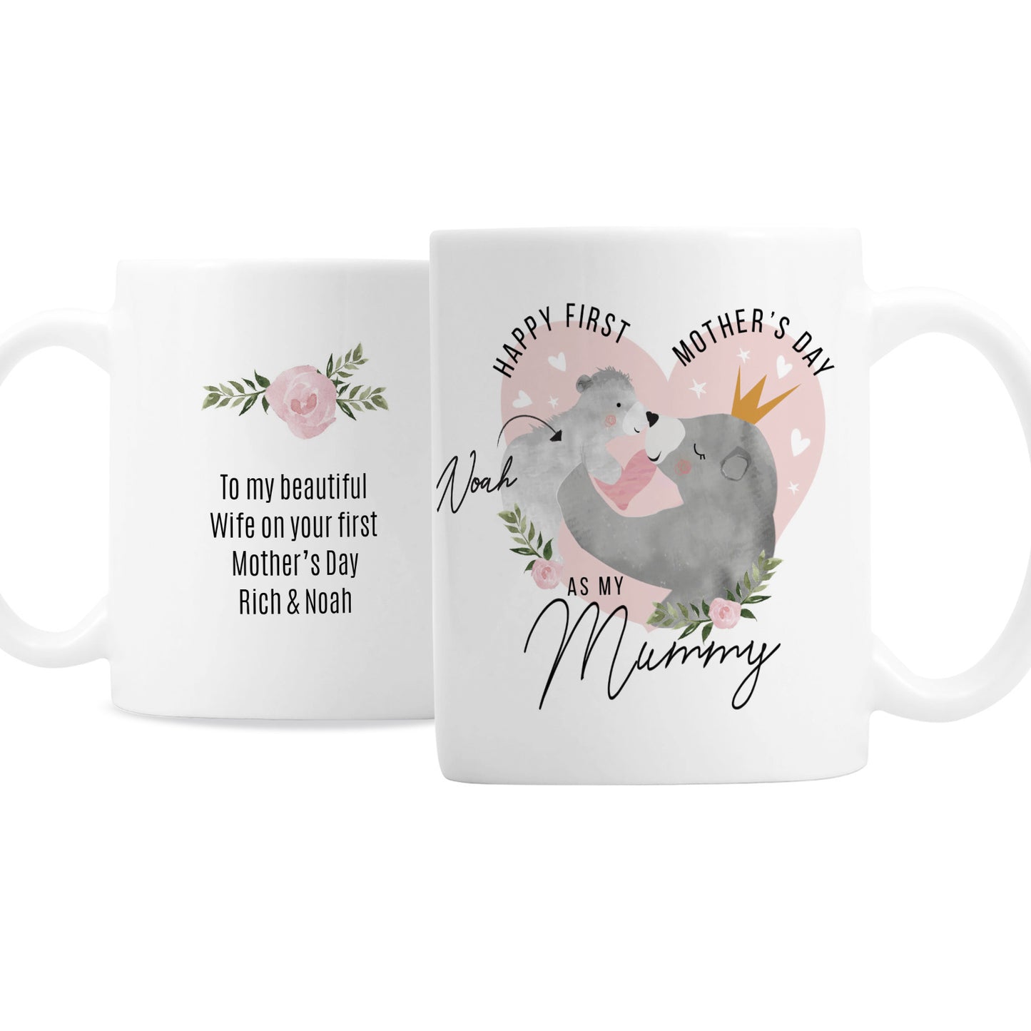 Personalised 1st Mother's Day Mama Bear Mug - Personalise It!