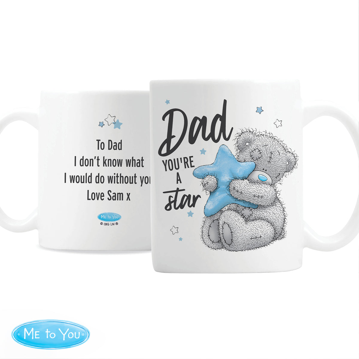 Personalised Me To You Dad Youre A Star Mug - Personalise It!