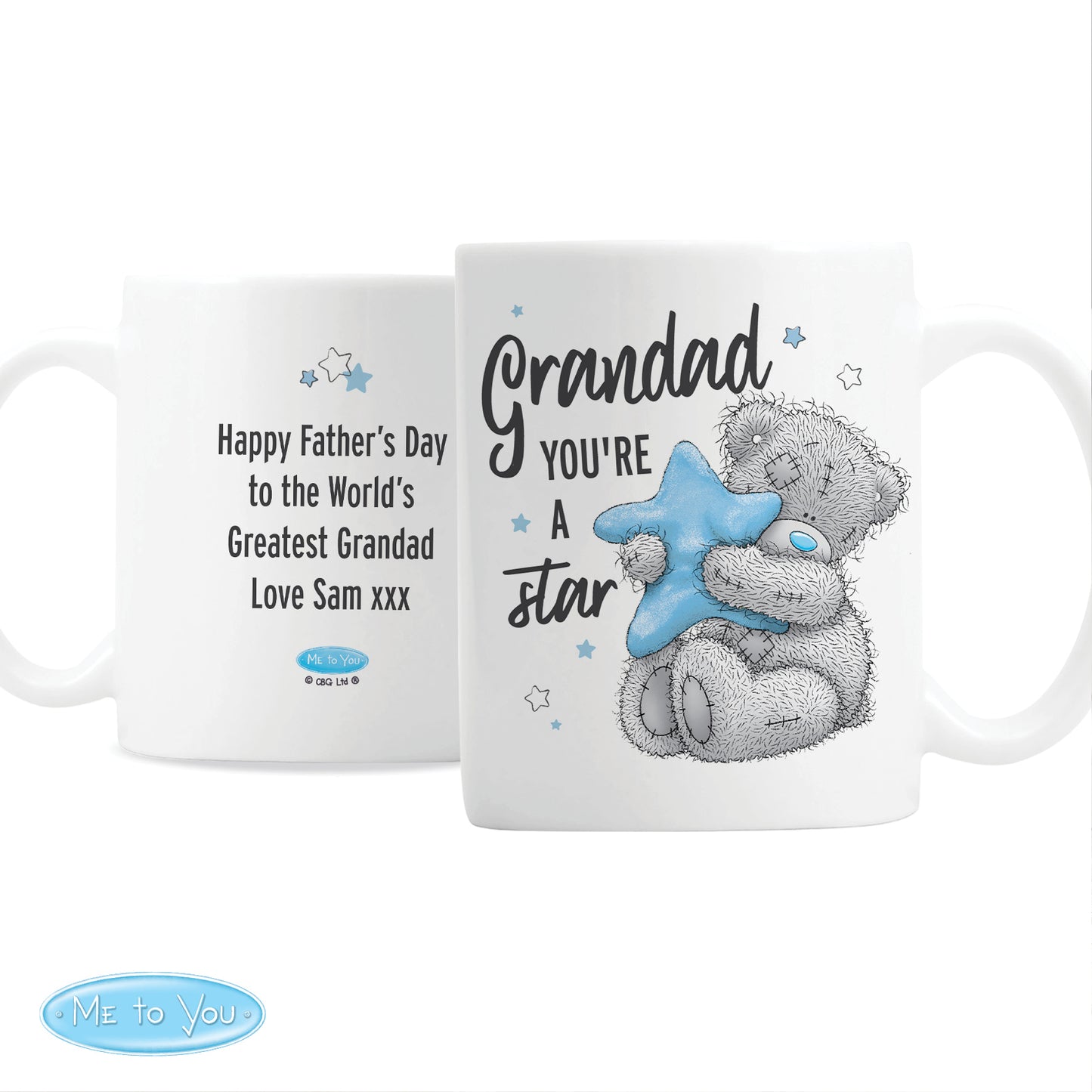 Personalised Me To You Grandad Youre A Star Mug - Personalise It!