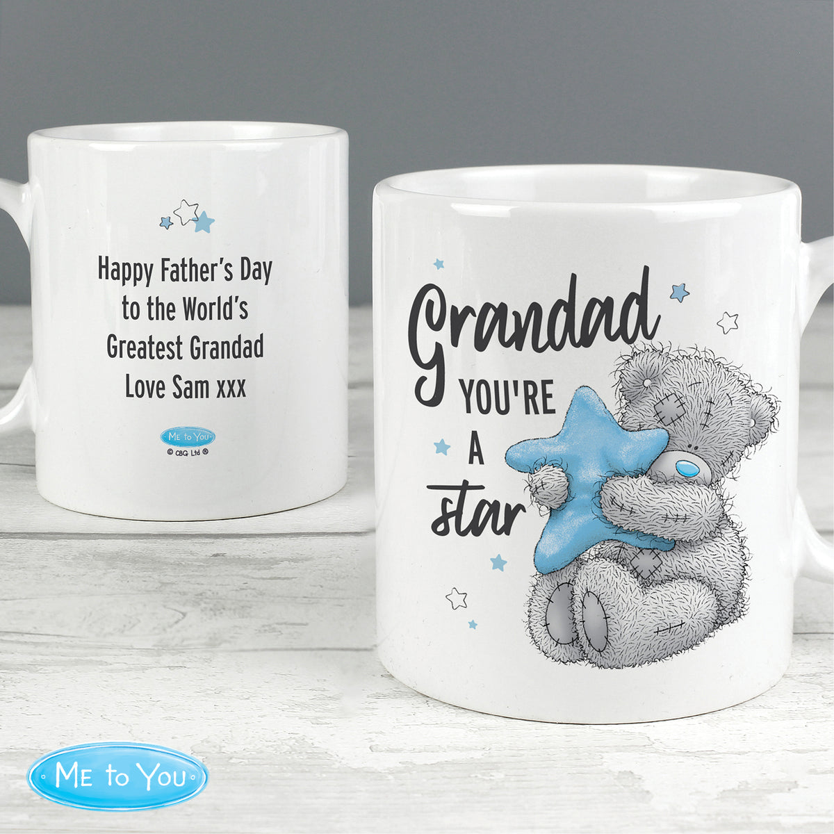 Personalised Me To You Grandad Youre A Star Mug - Personalise It!